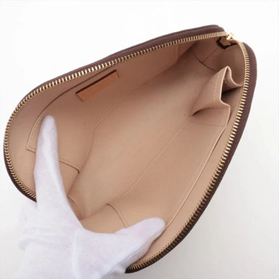 Louis Vuitton Monogram POCHETTE COSMETIC MM M46579 Brown Pouch