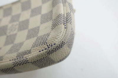 Louis Vuitton Damier Azur Mini Pochette Accessories Pouch Bag