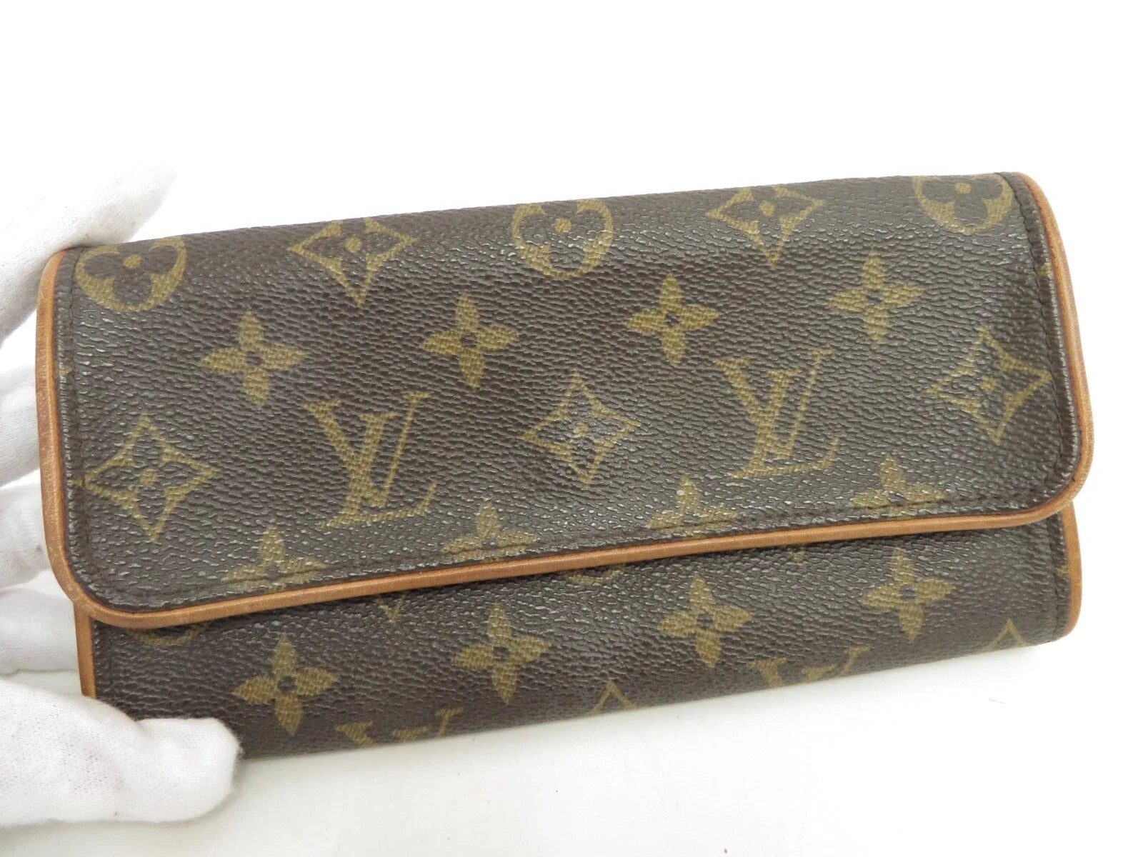Louis Vuitton Monogram Pochette Twin PM Shoulder Pouch CA0050