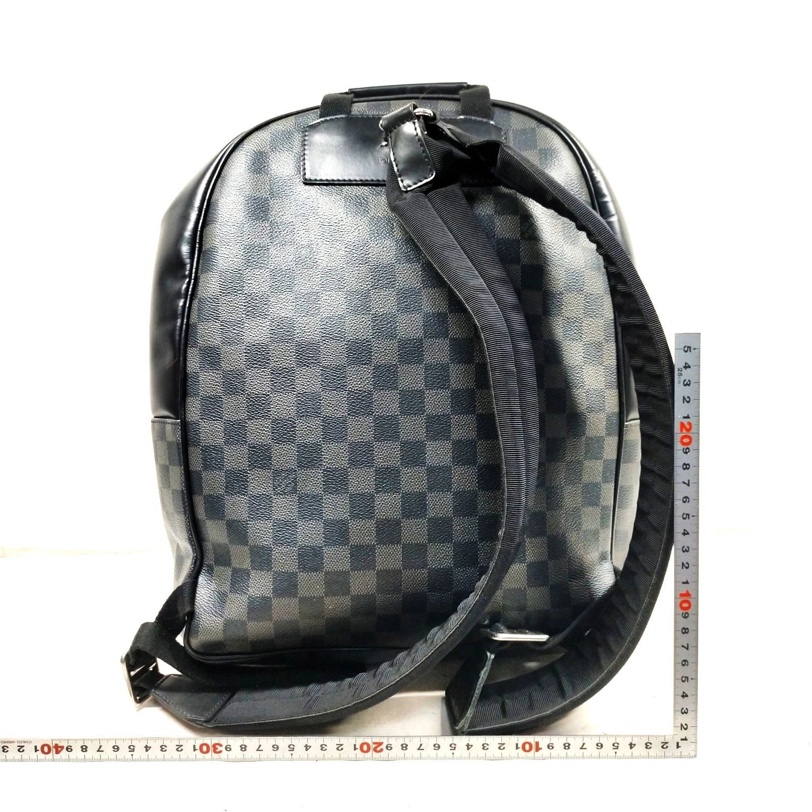 PRE-ORDER Louis Vuitton Back Pack Bag Josh Black Damier Graphite TJ3148