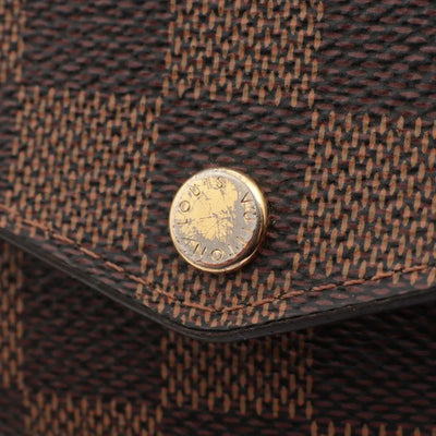 Louis Vuitton Damier Portefeuille Sarah N60114 Rose Ballerine Long Wallet