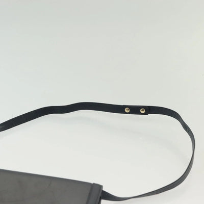 $1200 Salvatore Ferragamo Navy Leather Crossbody Flap Messenger Bag Gold Hardware