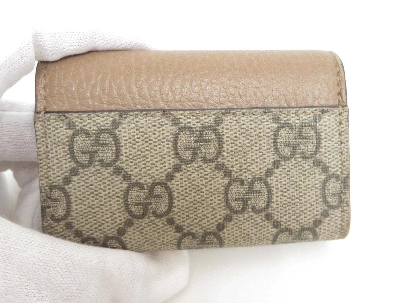GUCCI GG Marmont Leather 6 Ring Key Case