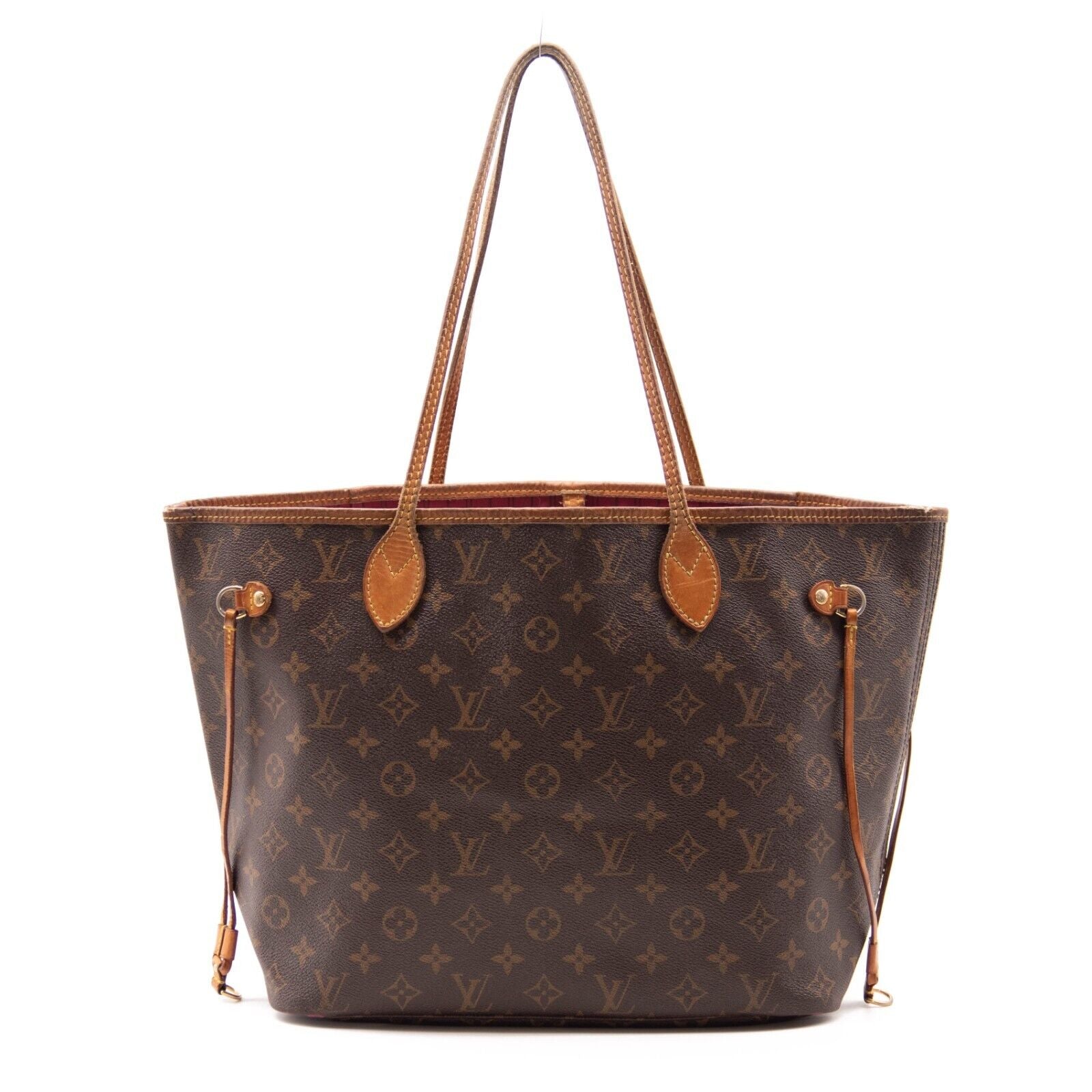 Louis Vuitton Neverfull Neo Mm Pivoine Brown Monogram Canvas Tote
