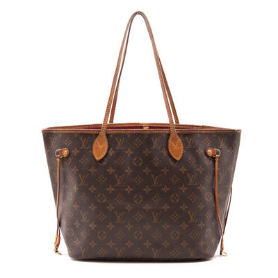 Louis Vuitton Neverfull Neo Mm Pivoine Brown Monogram Canvas Tote