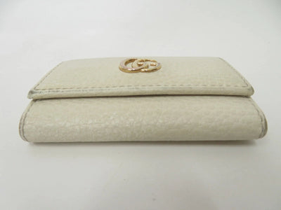 GUCCI GG Marmont Leather 6 Ring Key Case