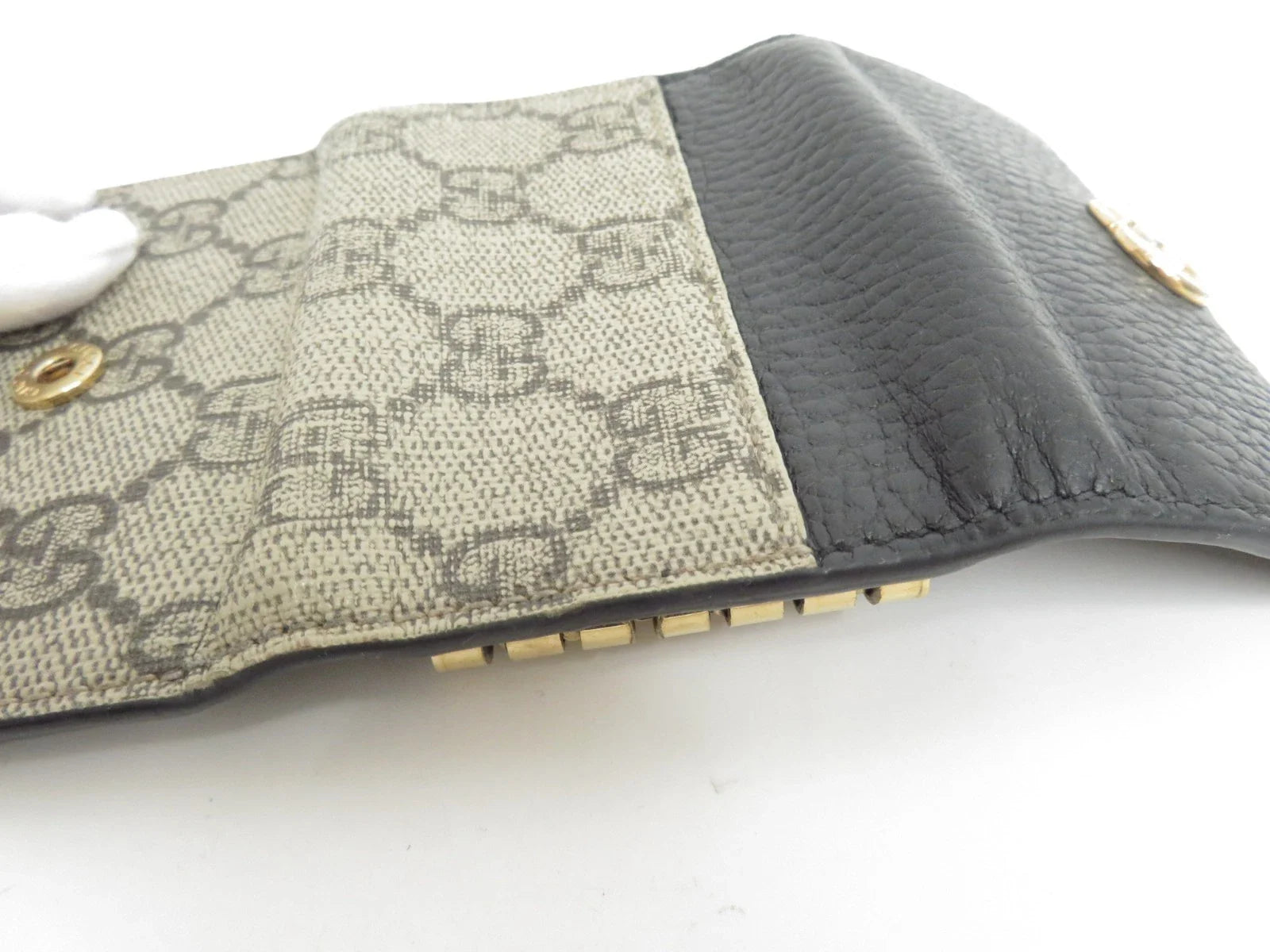 GUCCI GG Marmont Leather 6 Ring Key Case