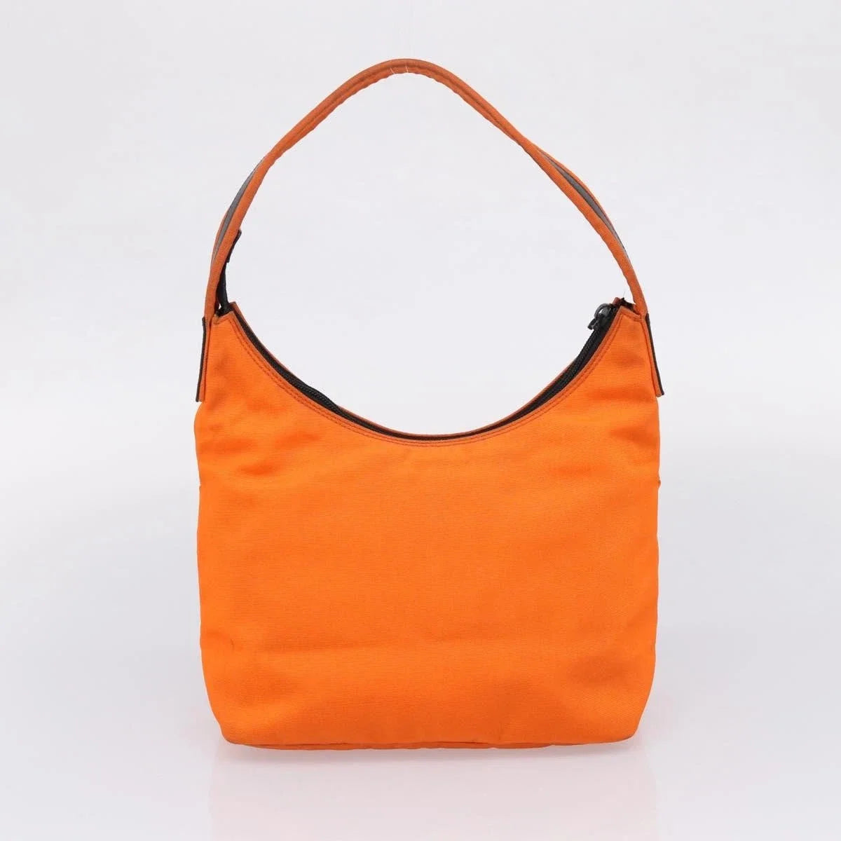 $850 Gucci Orange Nylon Top Handle