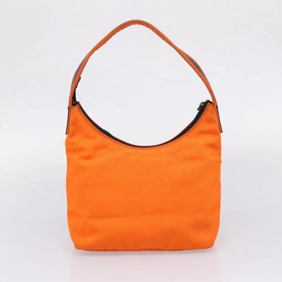 $850 Gucci Orange Nylon Top Handle