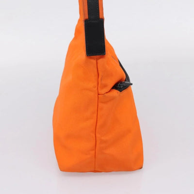$850 Gucci Orange Nylon Top Handle