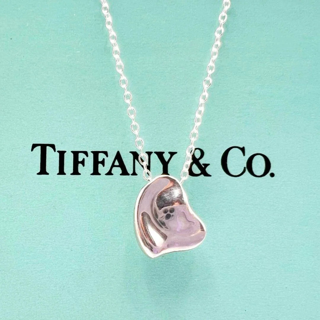 $600 Tiffany & Co. Elsa Peretti Full Heart Pendant in Sterling Silver, 9 mm CONSIGNMENT