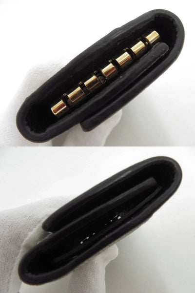 GUCCI GG Marmont Leather 6 Ring Key Case