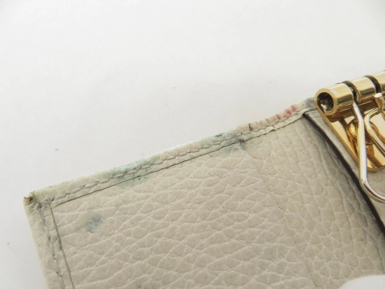 GUCCI GG Marmont Leather 6 Ring Key Case