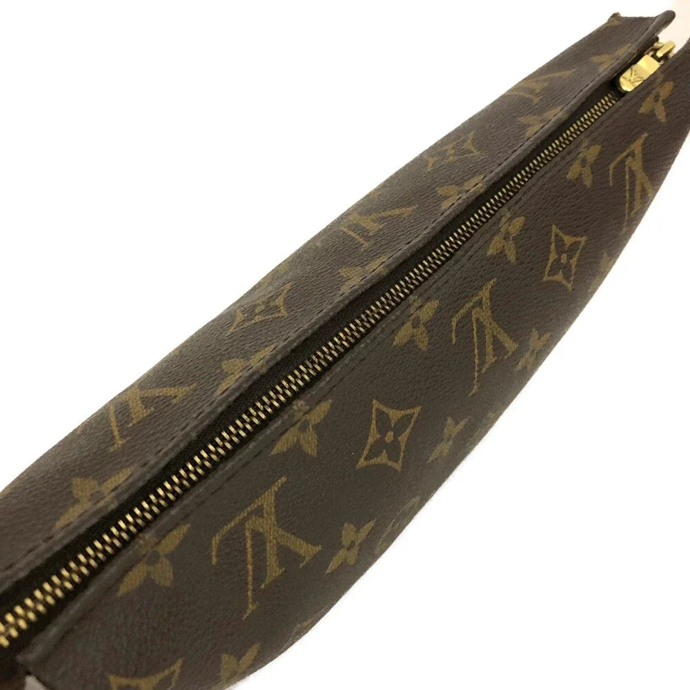 $760 2002 Louis Vuitton Monogram Poche Toiletry 26 Cosmetics Pouch Purse Brown SL0062