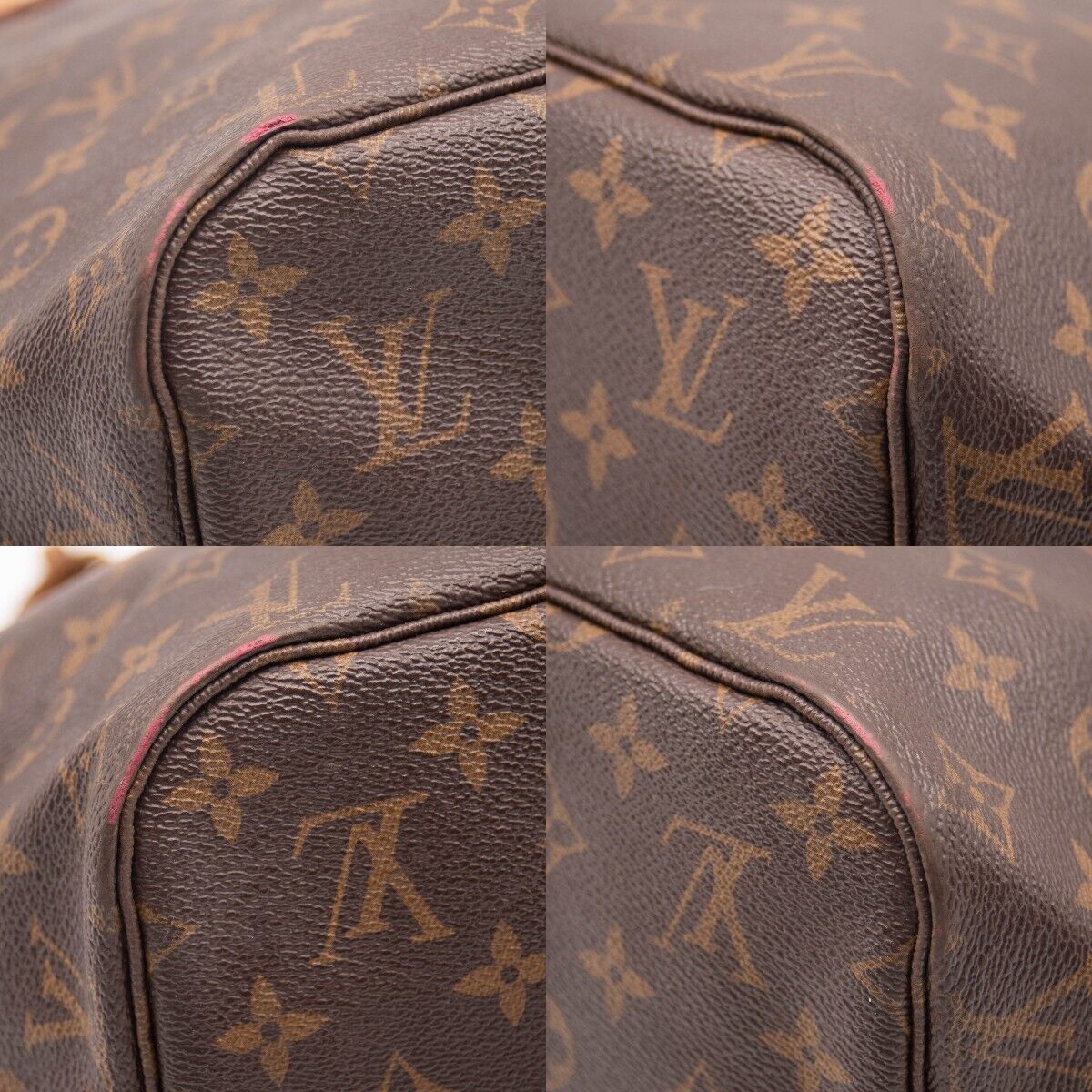 Louis Vuitton Neverfull Neo Mm Pivoine Brown Monogram Canvas Tote