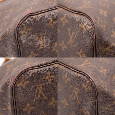 Louis Vuitton Neverfull Neo Mm Pivoine Brown Monogram Canvas Tote