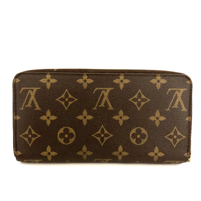 PRE-ORDER Louis Vuitton Monogram Zippy Zip Around Long Wallet Purse Brown CA0128