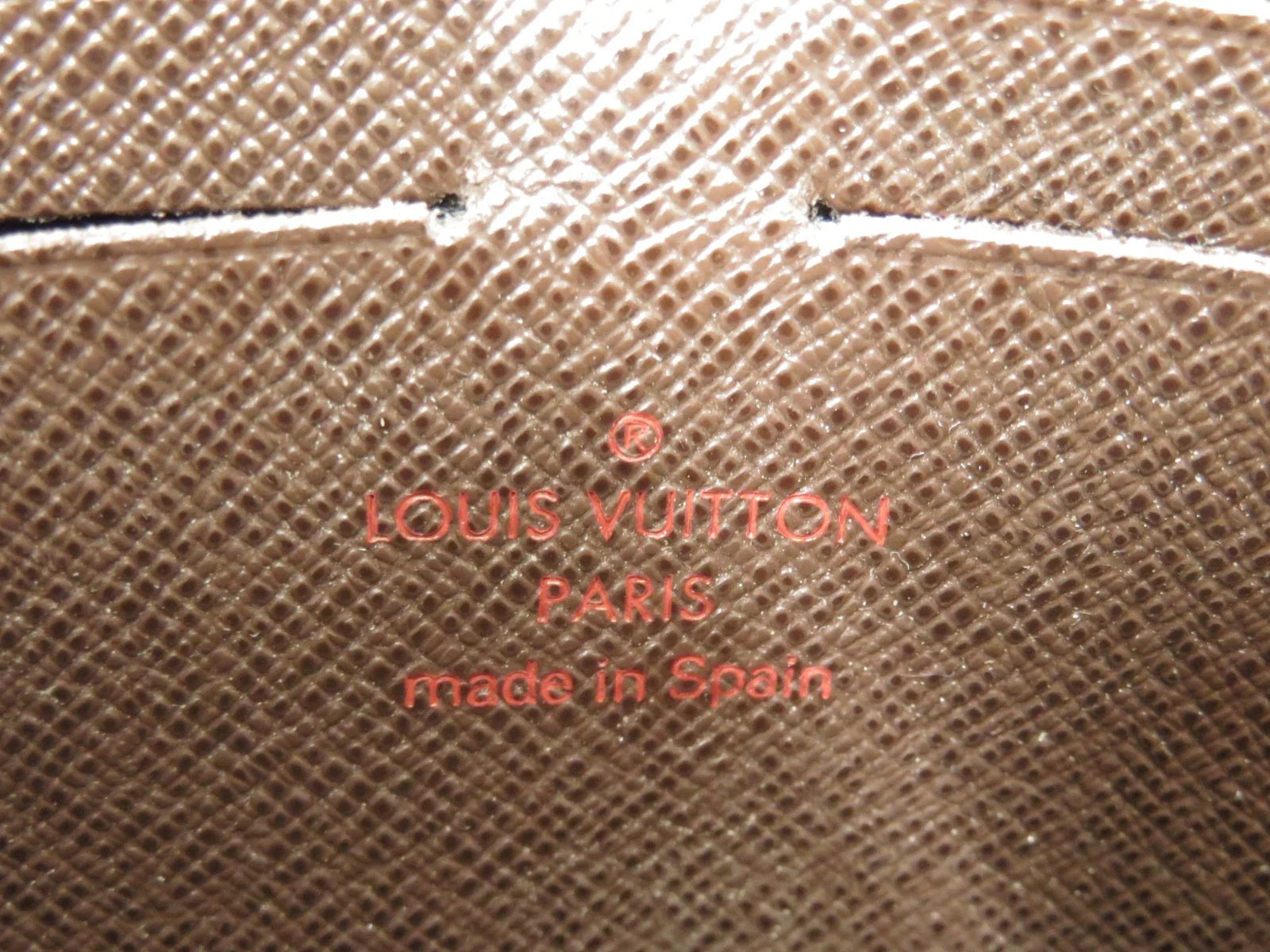 LOUIS VUITTON Damier Ebene Sistina Long Wallet CA2150