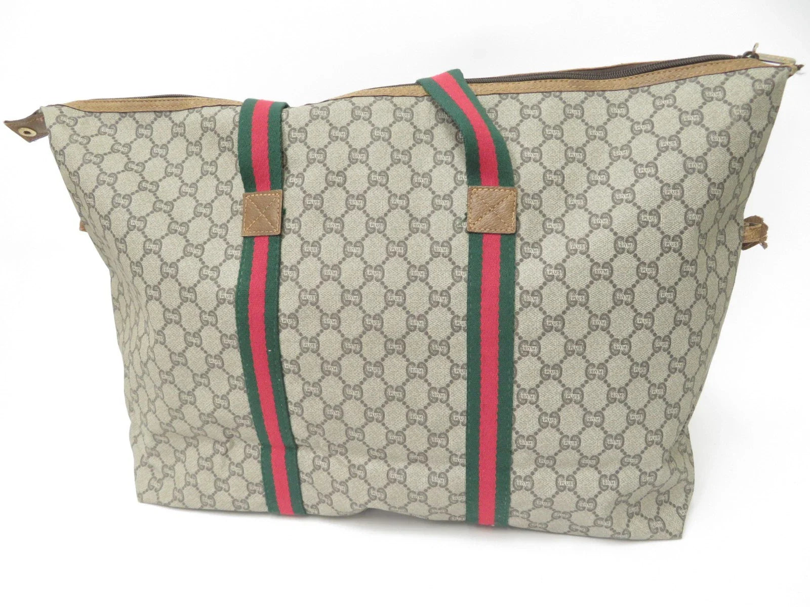 Gucci Gucci Plus Sherry Line PVC Leather Tote Shoulder Bag