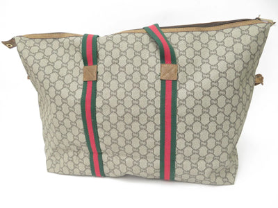 Gucci Gucci Plus Sherry Line PVC Leather Tote Shoulder Bag