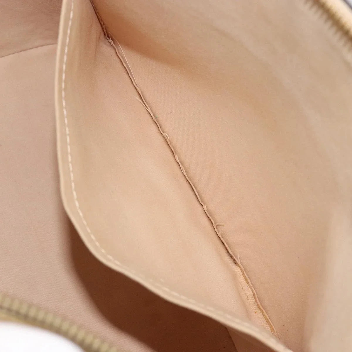 $1560 2014 LOUIS VUITTON Vernis Montebello PM Dune DR2114