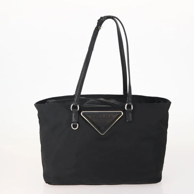$1100 PRADA Enameled Metal Triangle Bauletto
