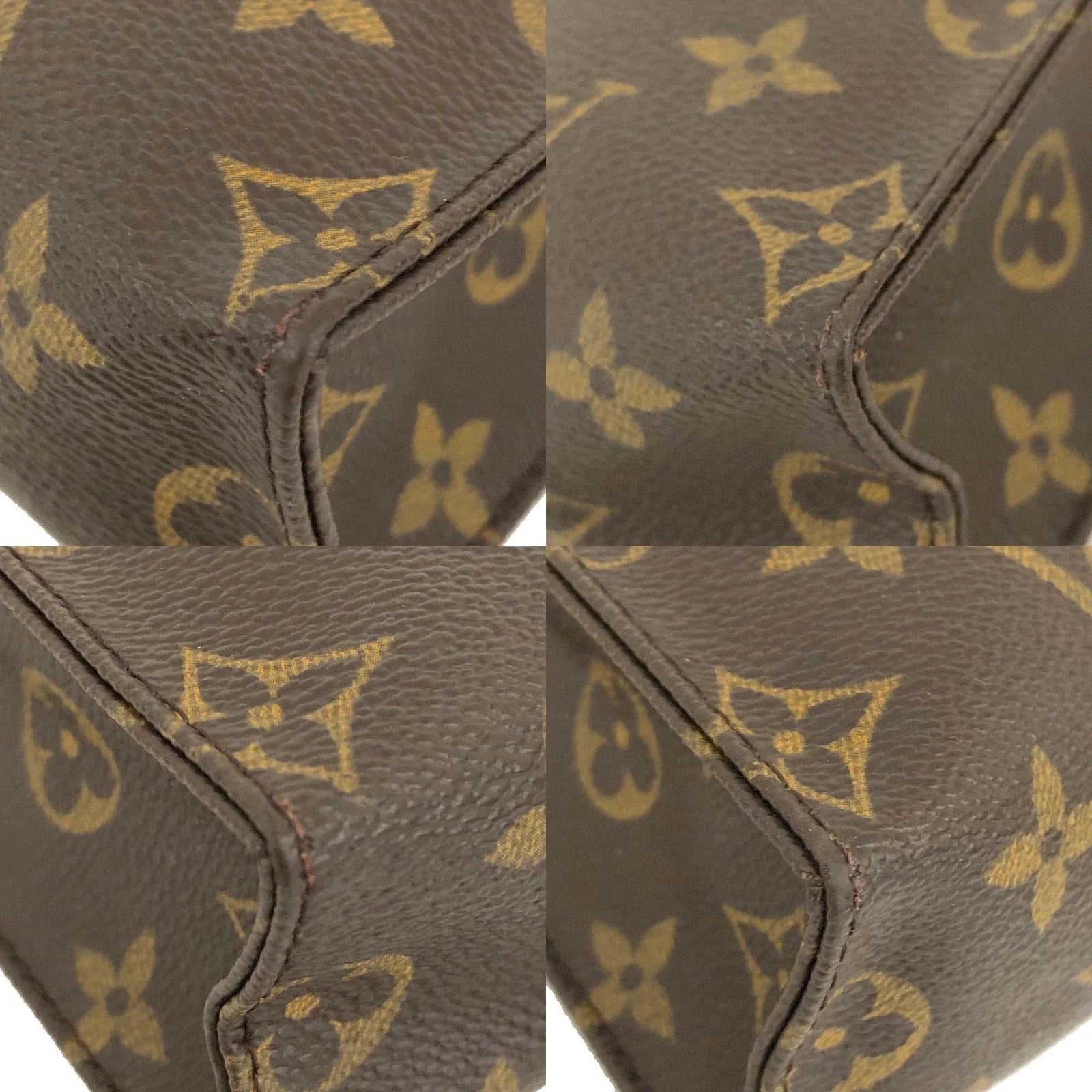 $760 2002 Louis Vuitton Monogram Poche Toiletry 26 Cosmetics Pouch Purse Brown SL0062