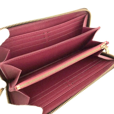 PRE-ORDER Louis Vuitton Monogram Zippy Zip Around Long Wallet Purse Brown CA0128