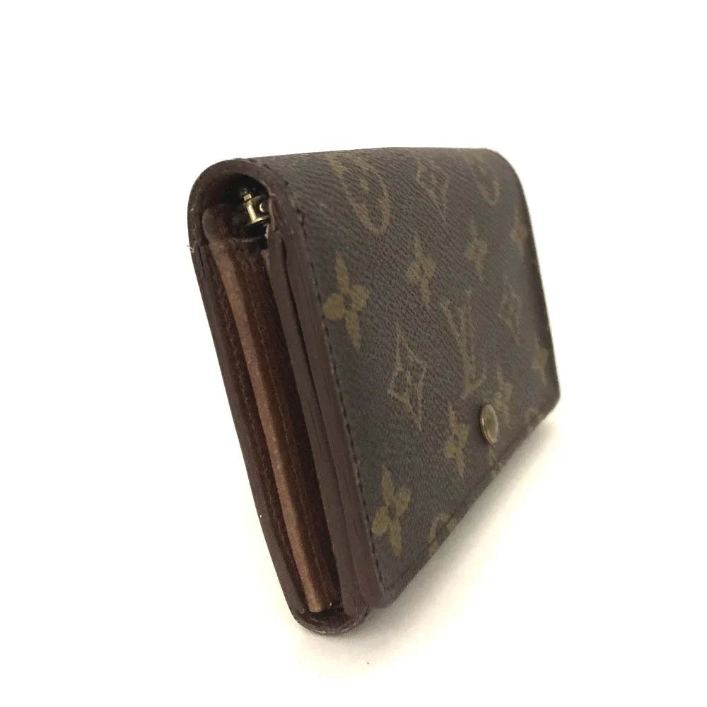 Louis Vuitton Monogram Porte Monnaie Billets Tresor Bifold Wallet RA1925