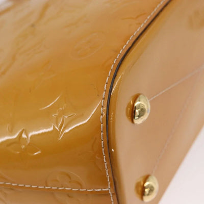 $1560 2014 LOUIS VUITTON Vernis Montebello PM Dune DR2194