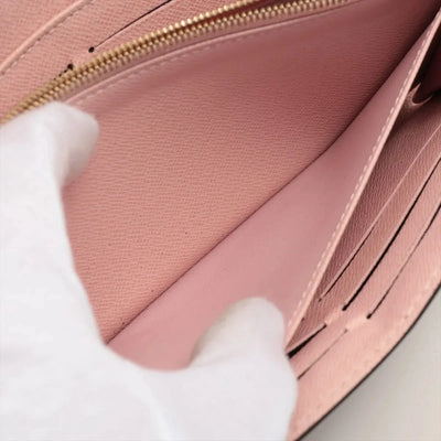 Louis Vuitton Damier Portefeuille Sarah N60114 Rose Ballerine Long Wallet
