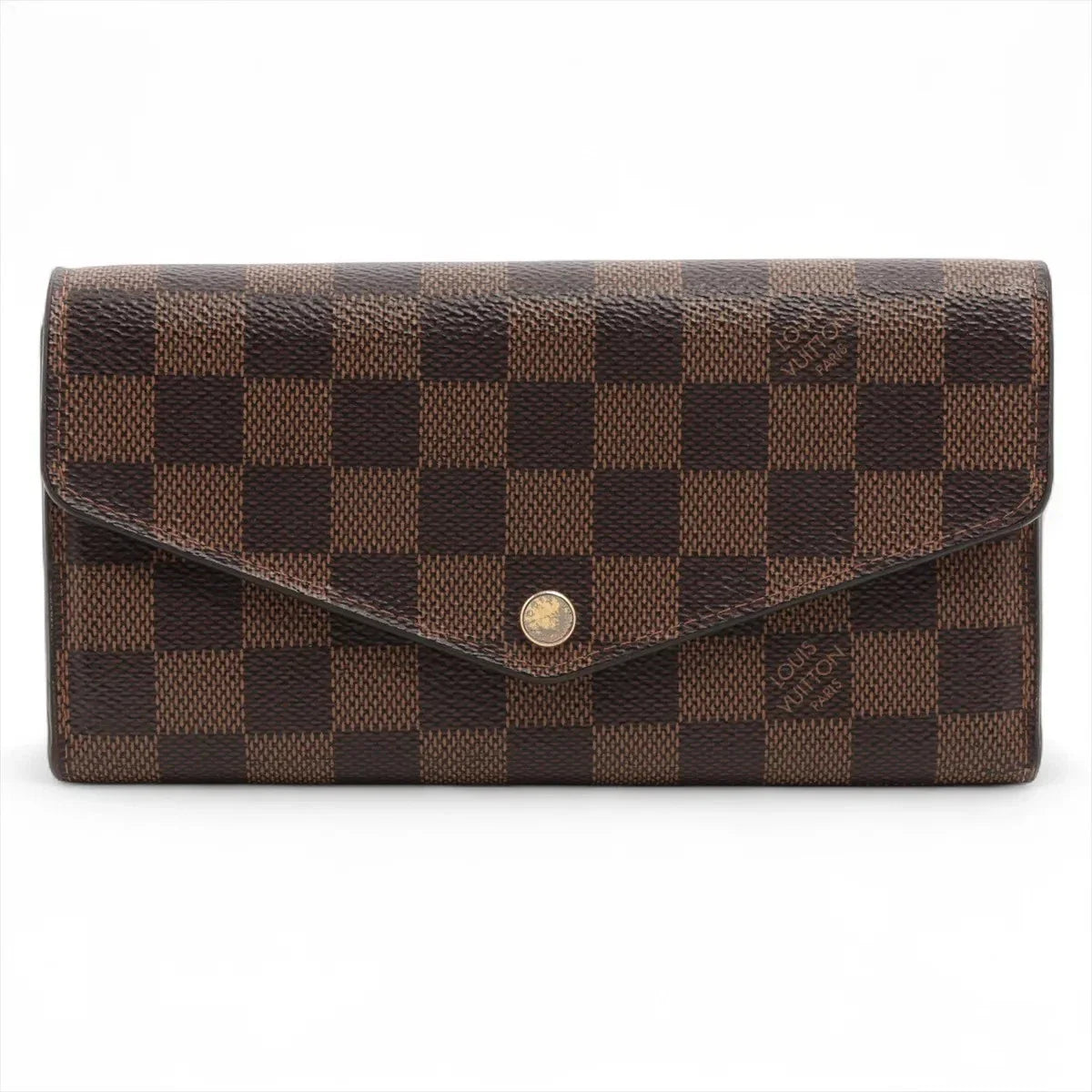 Louis Vuitton Damier Portefeuille Sarah N60114 Rose Ballerine Long Wallet