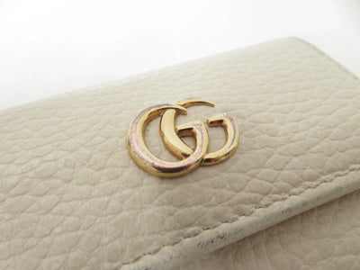 GUCCI GG Marmont Leather 6 Ring Key Case