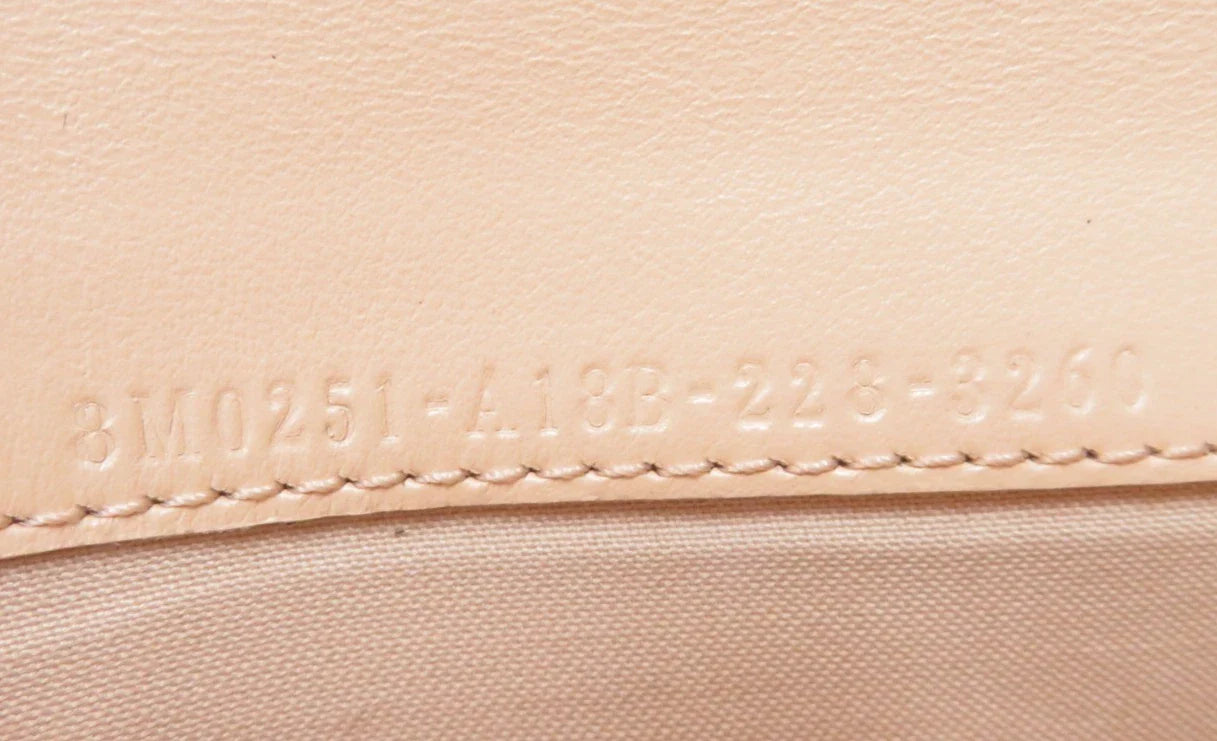 FENDI F is Leather Bifold Long Wallet