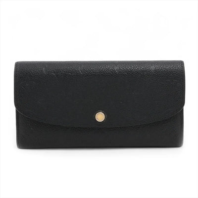Louis Vuitton Empreinte Portofeuille Emilie M62369 Noir Long Wallet
