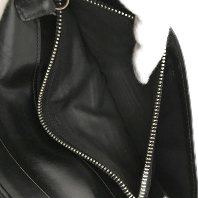 Dolce&Gabbana DG Logo Leather Long Bifold Wallet Black