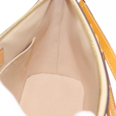 $1560 2014 LOUIS VUITTON Vernis Montebello PM Dune DR2194