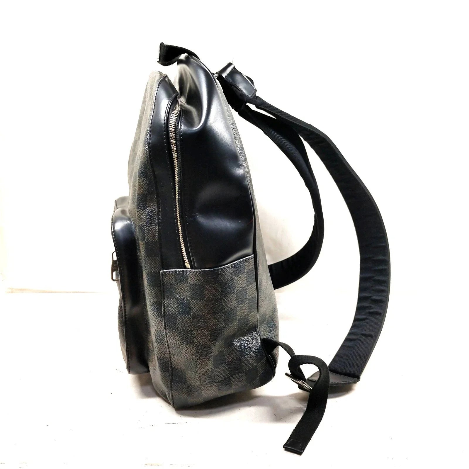 PRE-ORDER Louis Vuitton Back Pack Bag Josh Black Damier Graphite TJ3148