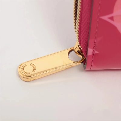 Louis Vuitton Vernis Zippy Coin Purse M90589 Pink Coin Purse RFID