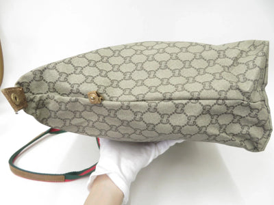 Gucci Gucci Plus Sherry Line PVC Leather Tote Shoulder Bag