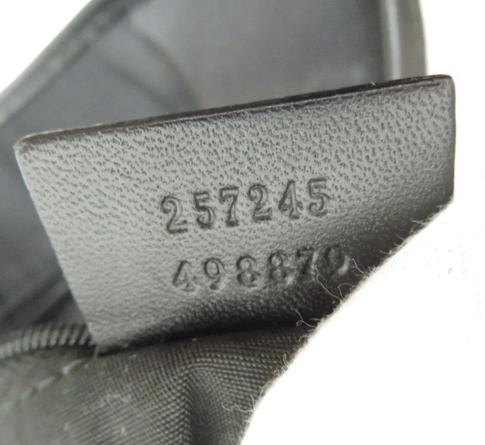 $1190 Gucci Supreme Web Tote with Vintage Gucci Logo - Oatmeal and Neon