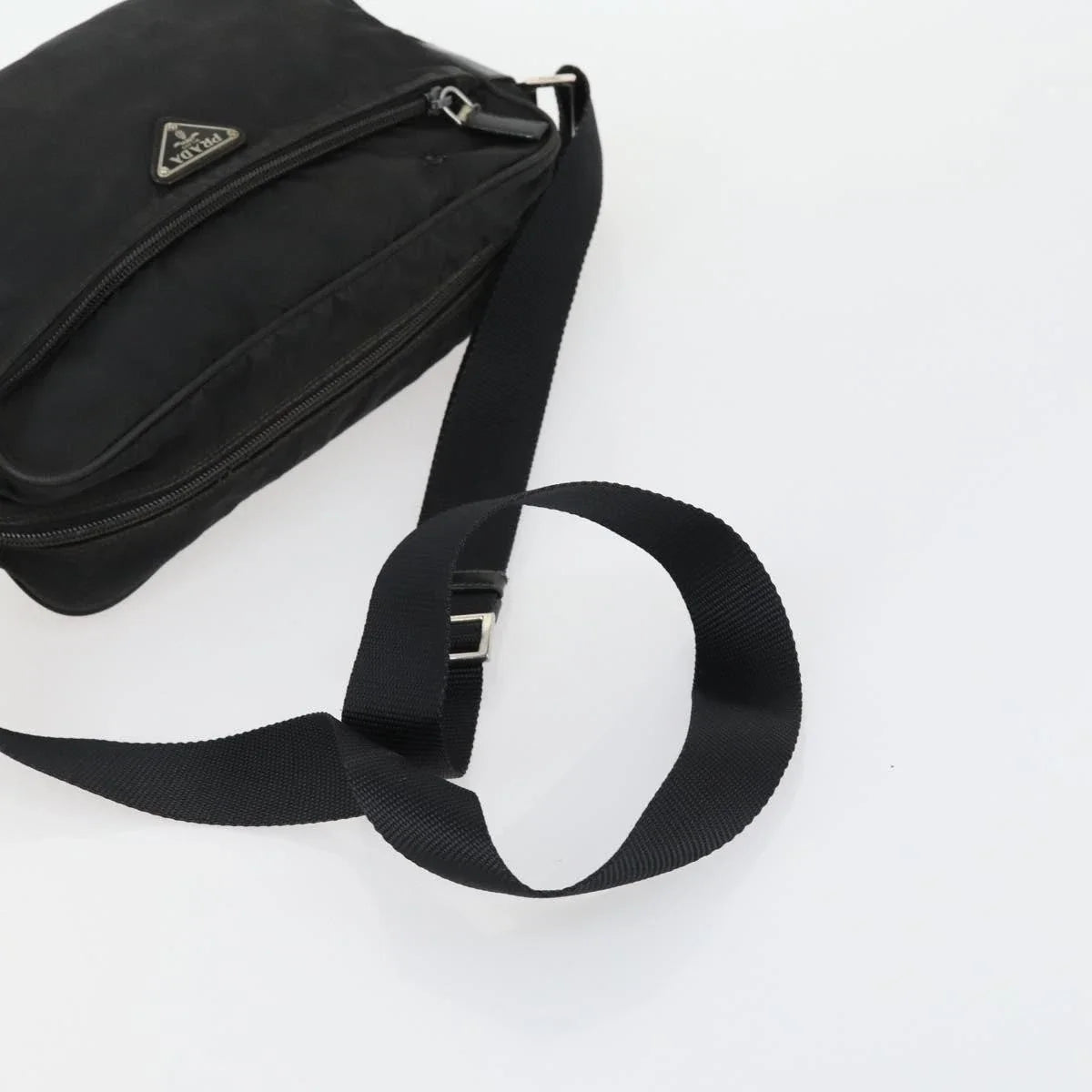 $2050 Prada Black Re-Nylon and Saffiano Shoulder Bag GIVEAWAY