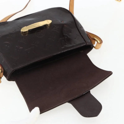 $1640 2011 LOUIS VUITTON Monogram Vernis Bellflower GM Amarante FL4111
