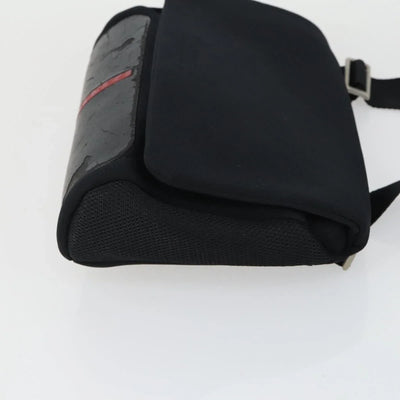 $950 Prada Nylon Sport Messenger Shoulder Bag Black