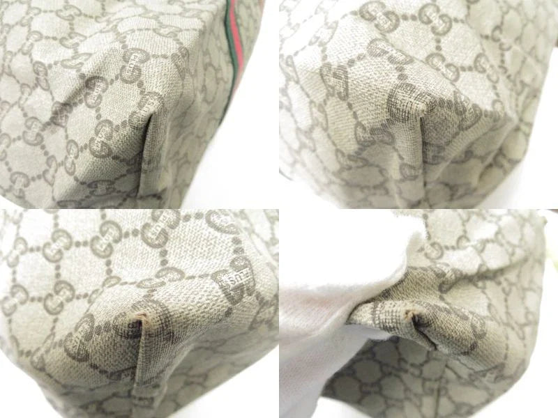 Gucci Gucci Plus Sherry Line PVC Leather Tote Shoulder Bag
