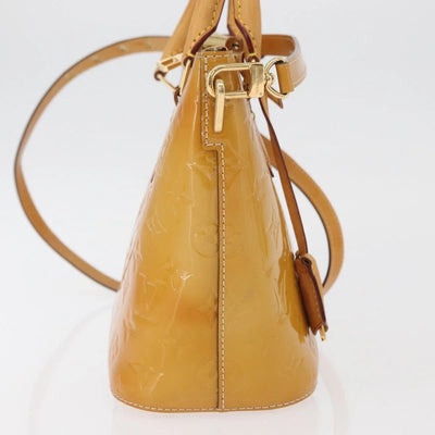 $1560 2014 LOUIS VUITTON Vernis Montebello PM Dune DR2194