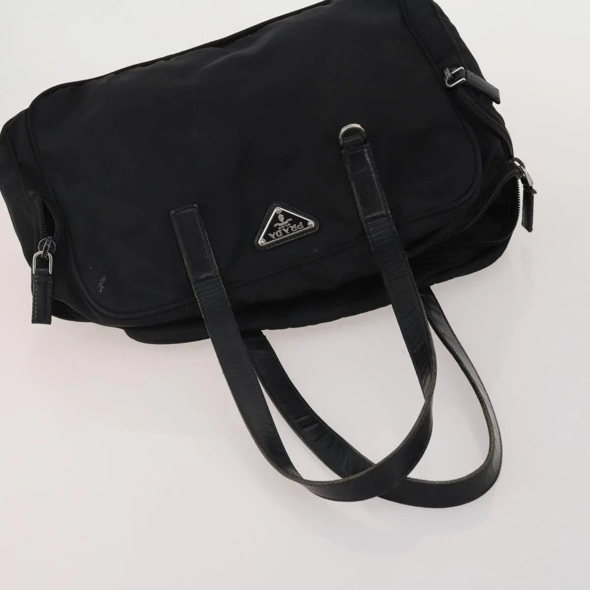 $1100 Prada Tessuto Nylon Top Handle Bag Giveaway