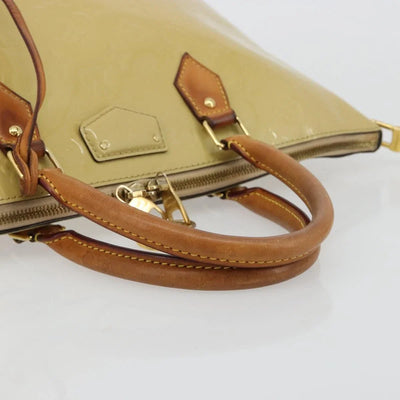 $1560 2014 LOUIS VUITTON Vernis Montebello PM Dune DR2114