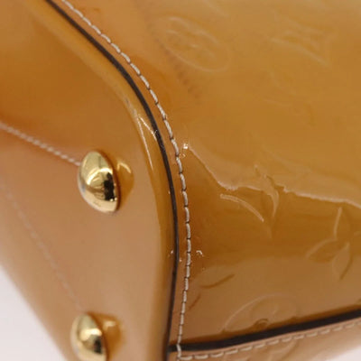 $1560 2014 LOUIS VUITTON Vernis Montebello PM Dune DR2194