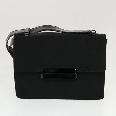 $1100 Prada Tessuto Nylon Push-Lock Shoulder Bag